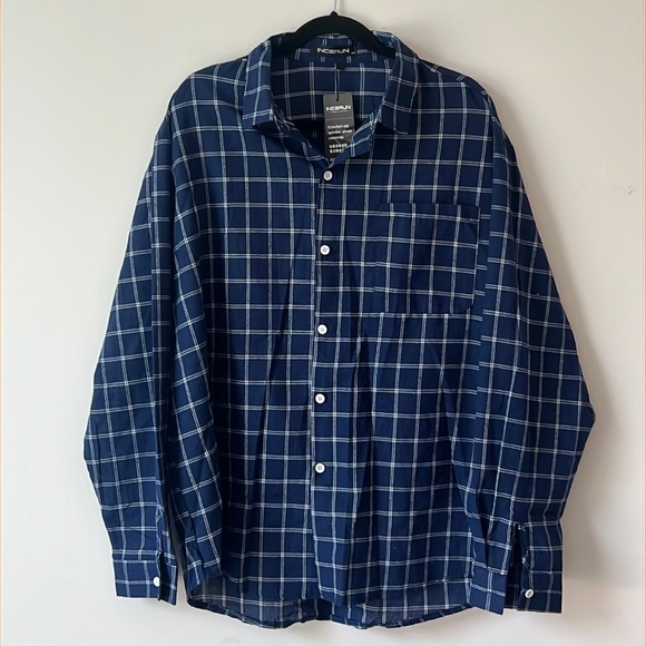 NWT - Men’s Button Down Shirt - Size 4XL - Picture 1 of 8